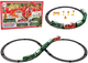 Świąteczny pociąg LEAN Toys ze światłem i dźwiękiem 12240 (5904665999844) - obraz 2