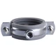 Хомут в сборе CR 1 1/4″ (42-47мм) с винтом-шурупом 8*80 и дюбелем в уп., серый - изображение 3