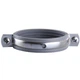 Хомут в сборе CR 2 1/2″ (70-80мм) с винтом-шурупом 8*100 и дюбелем в уп., серый - изображение 4
