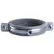 Хомут в сборе CR 2 1/2″ (70-80мм) с винтом-шурупом 8*100 и дюбелем в уп., серый - изображение 5