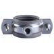 Хомут в сборе CR 3/4″ (25-30мм) с винтом-шурупом 8*80 и дюбелем в уп., серый - изображение 3