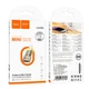 Адаптер перехідник HOCO ua36a — Type-C f to iphone m з індикатором LED золотистий - зображення 3