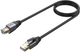 Patchcord Unitek Cat.8 SFTP RJ-45 (8P8C) 5 m Black (C18149AGY03-5M) - obraz 2