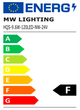 Profesjonalna tasma LED MW Lighting HQS 9.6 W/m 24V 120LED 4000K IP33 5m (5902135156759) - obraz 4