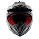 Мотошлем AXOR X-Cross SC Black/Red,размер S. - изображение 6