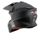 Мотошлем AXOR X-Cross SC Black/Red Матовый, размер M. - изображение 5