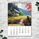 Календар 2026 настінний перекидний Природа. Акріл. 13 аркушів ENTERSTORE 42х29.7 см (ART 250133) - зображення 10