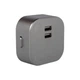 Розетка трековая двойная USB 2.4 А, Unique Elegance Pandora (серебро) - изображение 2