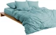 Комплект постельного белья Mirson Двуспальный 175х210 см 015 Aquamarine Soft Touch of Satin (2200011282862) - изображение 1