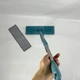 Швабра с отжимом для пола и окон Spin Mop 360, самоотжимающая, для уборки без рук с 2 насадками из микрофибры Синяя LENSP-360-Blue - изображение 5