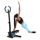 Степпер со стойкой Hop-Sport HS-055S Noble Blue + Эспандеры до 100 кг - изображение 12