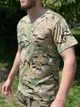 Тактическая футболка мультикам потоотводящая, мужская военная футболка ЗСУ M - изображение 8