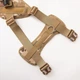 Шлейка для собак Fanxing Pet, тактический жилет с ручкой L коричневый (226L-KHAKI) - изображение 4