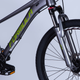 Велосипед подростковый AL 26" Formula ZEPHYR 3.0 DD CS рама-14" серо-зелёный 2025 - изображение 4