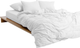 Комплект постільної білизни Mirson Сімейний 2x143x210 см 001 White Soft Touch of Satin (2200011275888) - зображення 1