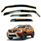 Дефлекторы окон (ветровики) для Renault Duster II 2018-2024 вставные (HAWK) - изображение 1