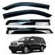 Дефлектори вікон (вітровики) для Toyota Sequoia 2007+/ Tundra накладні (HAWK) - зображення 1