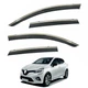 Дефлектори вікон (вітровики) для Renault Clio V 2019+ / Mitsubishi Colt 2023+ (HAWK) - зображення 1