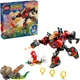 Конструктор LEGO Sonic the Hedgehog Knuckles проти Dr. Eggman Egg Crusher Mech 350 деталей (77005) - зображення 16