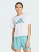 Спортивная футболка для бега женская Adidas Adi365 Running Essentials Brand Love JN6137 S Белая (4068807972018) - изображение 1