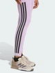 Спортивні легінси для фітнесу жіночі Adidas Optime 3-Stripes JX7323 M Фіолетові (4068809578317) - зображення 6
