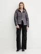 Куртка демисезонная короткая с капюшоном женская Adidas Originals Adicolor Slim JX2938 XL Grey Strata (4068808607728) - изображение 8