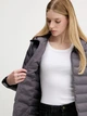Куртка демисезонная короткая с капюшоном женская Adidas Originals Adicolor Slim JX2938 M Grey Strata (4068808607735) - изображение 10