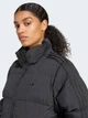 Пуховик зимний длинный женский Adidas Originals Adicolor JX2957 L Черный (4068808523509) - изображение 4