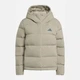 Пуховик зимний женский Adidas Helionic Climawarm JX3027 L Светлый хаки (4068811675493) - изображение 12
