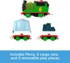 Моторизованный говорящий поезд Перси из Паровозик Томас и друзья Thomas & Friends Motorized Talking Percy Engine (HTN57) - изображение 3