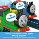 Моторизованный говорящий поезд Перси из Паровозик Томас и друзья Thomas & Friends Motorized Talking Percy Engine (HTN57) - изображение 5