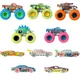 Набір з 10 машинок і монстр-траків, що світяться в темряві Hot Wheels Monster Trucks Glow in the Dark (HCB57) - зображення 3