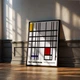 Постер Roomy "Cross Grid" Без рамки A1 (84.1x59.4 cm.) - зображення 5