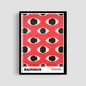 Постер Roomy "Red Eyes" Без рамки A4 (29.7x21 cm) - зображення 1
