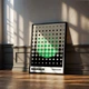 Постер Roomy "Dot Matrix" Черная рамка с антибликовым стеклом A4 (29.7x21 cm) - изображение 5