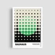 Постер Roomy "Dot Matrix" Черная рамка с антибликовым стеклом A4 (29.7x21 cm) - изображение 6