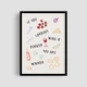 Постер Roomy "Wine Love" Без рамки A4 (29.7x21 cm) - изображение 1