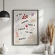 Постер Roomy "Wine Love" Без рамки A4 (29.7x21 cm) - изображение 2