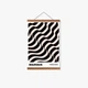 Постер Roomy "Zebra Wave" Без рамки A3 (42x29.7 cm) - изображение 3
