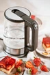 Електрочайник Mesko MS 1301 black 1850-2200Вт/ 1.7л/ скло/ встановлення температури - изображение 2