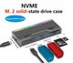 Внешний карман Flyjie A600 для NVMe (PCIe) M2 SSD USB 3.1 Type-C с USB хабом и картридером чёрный - изображение 2
