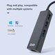 Мережева карта DM CHB012 Gigabit USB Type A 4 in 1 алюмінієва USB 3.0 hub RJ45 мережевий адаптер 1000 Мбіт/с - зображення 10