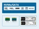 Зовнішня кишеня Shuole TNP26-P-10G для M.2 SSD NVMe (PCIe) / NGFF (Sata) USB 3.2 Type-C з дисплеєм - зображення 14