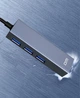 Мережева карта DM CHB012 Gigabit USB Type A 4 in 1 алюмінієва USB 3.0 hub RJ45 мережевий адаптер 1000 Мбіт/с - зображення 6