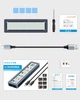 Зовнішня кишеня Shuole TN26-P-5G для NGFF (Sata) M2 SSD USB 3.2 з дисплеєм - зображення 15