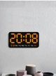Часы Deepfox DS-6638 LED цифровые электронные настольные Будильник Дата Температура 21.5х11см оранжевый - изображение 3