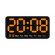 Часы Deepfox DS-6638 LED цифровые электронные настольные Будильник Дата Температура 21.5х11см оранжевый - изображение 9