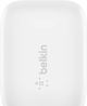 Ładowarka sieciowa Belkin BoostCharge 20W PD PPS USB-C with USB-C Cable White (WCA006VF1MWH-B6) - obraz 2
