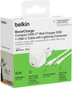 Ładowarka sieciowa Belkin BoostCharge 30W PD USB-C with Apple Lightning Cable White (WCA008KQ1MWH-B5) - obraz 6