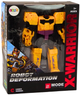 Klocki konstrukcyjne LeanToys Robot Czołg z bronią 2w1 18800 (5905991018056) - obraz 1